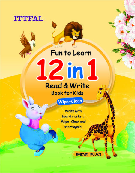 12 in 1 Read & Write Book (Wipe & Clean)