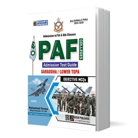 PAF School Guide (Admission in 7 & 8 Class) 2025 Edition