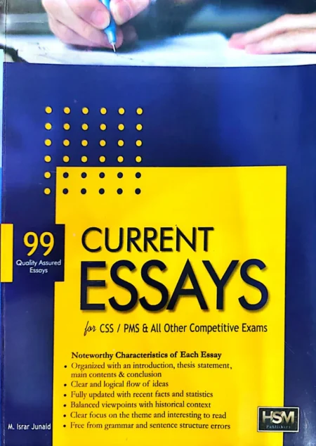 Current Essays By M Israr Junaid