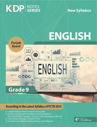 KDP ENGLISH 9TH NOTES